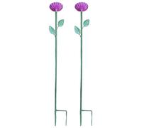 Alimentatore per uccelli di di fiori, ciotola di alimentazione vassoio in piedi per uccelli selvatici - alimentatore per uccelli a prova di scoiattolo per cortile, cortile, decorazione del pati