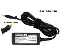 Alimentatore PowerQ 45W 10,5V 4,3A (4,8x1,7)mm per SONY VGN-P29H VGN-P31ZK