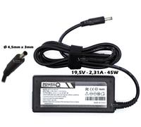 Alimentatore PowerQ per DELL 45W 19,5V 2,31A (4,5mm x 3mm)