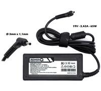 Alimentatore PowerQ 65W 19V 3,42A (3x1,1)mm per ASUS UX31E-RS18