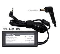 Alimentatore PowerQ per ASUS 65W 19V 3,42A (4mm x 1,35mm)