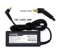 Alimentatore PowerQ 65W 19V 3,42A (5,5x1,7)mm per per ACER TravelMate 7530 Serie