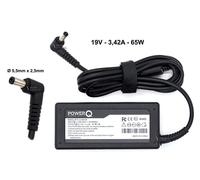 Alimentatore PowerQ 65W 19V 3,42A (5,5x2,5)mm per TOSHIBA Satellite L50-A L50D