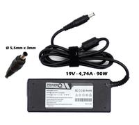 Alimentatore PowerQ 90W 19V 4,74A (5,5x3)mm per Samsung R410 R460 R505 R510