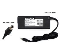 Alimentatore PowerQ per TOSHIBA 75W 15V 5A (6,3mm x 3mm)