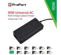 Alimentatore Propart Universale per Notebook Multi tensione 15-20V 90W