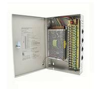 ALIMENTATORE QUADRO DI ALIMENTAZIONE 12 VOLT 18 CANALI CENTRALINA 30A 220VDC