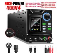 Alimentatore regolabile programmabile 400V 1000V 600V 30V RS232, alimentatore CC con controllo automatico ad alta tensione, 60V 120V 200V 300V 600V 1A 600W-232