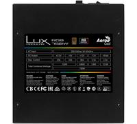 Alimentatore semi-modulare Aerocool Lux Rgb 750W 80+ Bronze - Nouvo