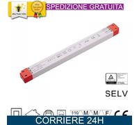 Alimentatore SLIM: IP20 24V 75W 3.12A Dimensioni: 320 * 30 * 19mm