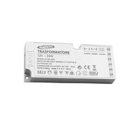 Alimentatore slim trasformatore da 230v a 12v 24 w per striscia led sensori luci