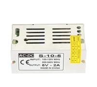 Alimentatore Stabilizzato per Striscia LED Bobina con Trimmer Switching AC 100V～220V DC 5V 2A 5A 10W 25W Certificazione CE Classe Efficienza Energetica A Adatto per Illuminazione a LED