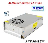 Alimentatore Stabilizzato switch 30 A 12 V 360 watt per Telecamere Led Allarmi