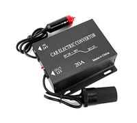 Alimentatore Step Down Convertitore di alimentazione, 20A Convertitore di alimentazione per auto Trasformatore Step Down da 24V a 12V Tipo accendisigari per Car Audio, LED, Radio