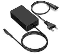 Alimentatore Surface Pro 65W Caricatore per Microsoft Surface Pro 11/10/9/8/Pro 7/7+/6/5/4/3/X, Surface Laptop 7/6/5/4/3/2/1, Surface Go 4/3/2/1, Surface Book 3/2/1, Caricabatterie con USB Porta