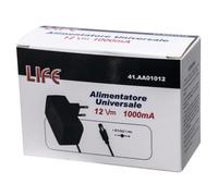 Alimentatore switching 12V 1A 12W plug 5,5x2,1mm per CCTV ingresso 100-240Vac