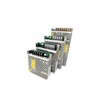 Alimentatore switching 25W 50W 75W 100W 120W 150W 200W 400W 12V 24V 36V 48V 60V 100-240V AC-DC SMPS for strisce LED CCTV Basso rumore(12V,25W)