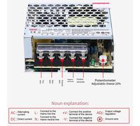 Alimentatore switching 50W LRS5024 24V 2 2A adattatore CA DC singola uscita