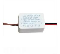 Alimentatore switching a LED DC 12 V uscita per ingresso CA 85-265 V compatibile con strisce LED, pannelli, riflettori e luci del tunnel (6 W)