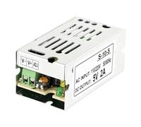 Alimentatore switching da CA 110V/220V to DC 5V 2A 10W, driver LED, convertitore, trasformatore, adattatore per display a strisce LED, sistema di sicurezza con telecamere, stampante 3D