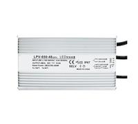 Alimentatore switching impermeabile LPV 650W fonte led AC a DC 24V 36V 48V 60V trasformatore di illuminazione driver LED a tensione costante(LPV-650-60V)