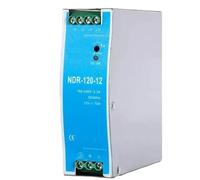 Alimentatore switching industriale sottile a uscita singola da 120 W su guida DIN 12 V 24 V 48 V NDR-120-12 NDR-120-24(NDR-120-12 12V)