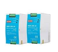 Alimentatore switching industriale su guida DIN da 240 W 12 V 24 V 48 V CA/CC Sorgente di alimentazione a uscita singola NDR-240-12 NDR-240-24 NDR-240-48(12V_240W)