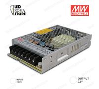 ALIMENTATORE SWITCHING MW 150W 24V DC 6.25A IP20 MEAN WELL LRS-150-24