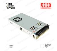 ALIMENTATORE SWITCHING MW 320W 24V DC 13.33A IP20 MEAN WELL RSP-320-24