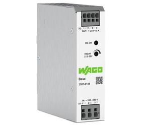 Alimentatore switching Wago 5A 1 Fase 24VDC LED DC-OK 2587-2144