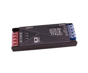 Alimentatore Trasformatore 24V 100W, Dimmerabile con Pulsante NO (10-100%), Memoria e Spegnimento Soft, 2 Uscita Per Striscia Led, Push Dimmer Integrato, Funzione Deviatore e Invertitore, 143×50×25mm
