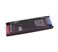 Alimentatore Trasformatore 24V 300W, Dimmerabile con Pulsante NO (10-100%), Memoria e Spegnimento Soft, 2 Uscita Per Striscia Led, Push Dimmer Integrato, Funzione Deviatore e Invertitore, 182×50×25mm