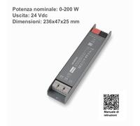 Alimentatore Trasformatore LED 12V 24V 30W 60W 75W 120W 150W 200W 300W Driver
