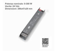 Alimentatore Trasformatore LED 12V 24V 30W 60W 75W 120W 150W 200W 300W Driver