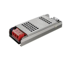 Alimentatore Trasformatore Scatolato 100 Watt 24V AC Slim in Metallo per Led Con Potenziometro