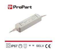 alimentatore trasformatore striscia luci led mini stagno 60 watt 2,5A 12 volt I