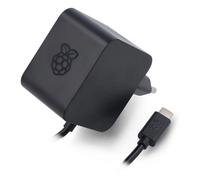 Alimentatore ufficiale Raspberry Pi 5 USB C da 27 W USB C Power Supply nero