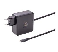 Itek Caricatore Alimentatore 100W USB C e PD per Notebook, Laptop, MacBook, Tablet, Smartphone, Console, Macchine fotografiche e Dispositivi USB C - Tecnologia GaN da muro