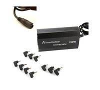 TrAdE Shop Traesio Alimentatore Universale 150W PC Laptop USB Ufficio CASA Notebook 10 ADATTATORI