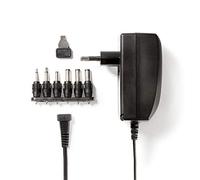 Alimentatore universale - 27 W - 3-12 V DC - 1.80 m - 2.25 A A - 6 plug(s) - Nero