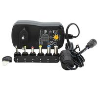 Alimentatore universale, 3 - 12 V DC, 0,6 A, 7,2 W con 6 spine