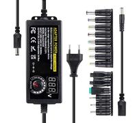 Alimentatore Universale 3 V-24 V, Adattatore Di Alimentazione Universale 72 W, Alimentatore Regolabile, 100V-240V Adattatore Universale Con 14 Punte E Convertitore Di Polarità Per Elettrodomestici