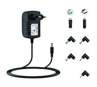 Alimentatore Universale 5V 3A con 7 adattatori per Raspberry Pi 3, Kindle | per Galaxy Tablet,TV Box,Telecamera CCTV,JBL Altoparlante Bluetooth,Router,MP3/MP4, 5V 3000mA Caricatore Universale