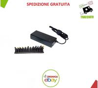 Alimentatore universale automatico per notebook 150w, 12 spinotti in dotazione