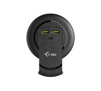 i-tec USB HUB da Tavolo con 2X USB 3.0 Quick Charge e 1x USB-C con Power Delivery 60W