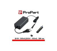 Alimentatore Universale Multi 9-24V 2000-1500mA 36W max