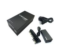 ALIMENTATORE UNIVERSALE PER NOTEBOOK TECNONEW 120W 2.4 CON 12 ADATTATORI AUTOSETTANTI TN-UNIV-120W