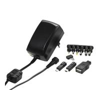 Alimentatore universale, spina EU AC/DC 3-12V, 9in1