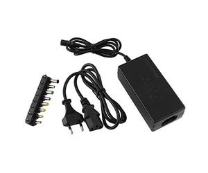 Alimentatore universale switching 96W 12V-24V con 8 connettori intercambiabili - adattatore notebook e dispositivi elettronici - ingresso 220V AC