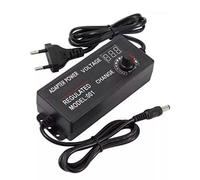 ALIMENTATORE UNIVERSALE TENSIONE REGOLABILE 3-24V DC 3A DISPLAY CON MANOPOLA